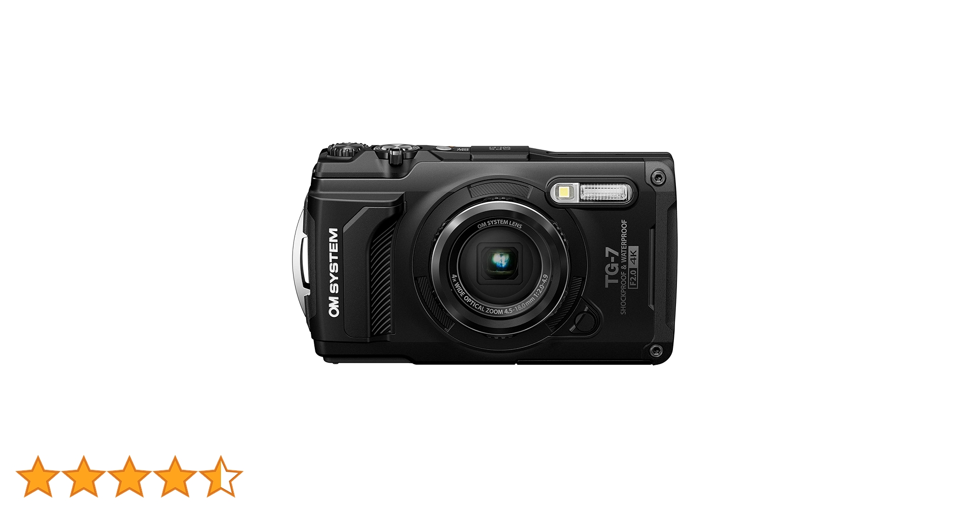 Amazon.co.jp: OM SYSTEM/Olympus Tough TG-7 Black : Electronics